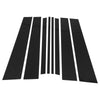 Honda Ridgeline 8 Pcs Black Door Pillar Window Trim (2017-2023)