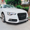 Audi A5 S5 8T Sline Gloss Black Front Spoiler Lip Splitter (2012-2017)