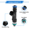 Dodge Durango 3.7 (2004-2009) - 1 x Fuel Nozzle Fuel Injector