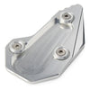 BMW R1200R R1200RS LC Silver Kickstand Side Stand Pad (2015-2016)