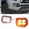 Toyota Tacoma 2016-2023 2 x Amber Daytime Running Lamp Front Fog Light
