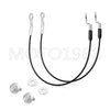 Yamaha Rhino 450 / 660 / 700 Tailgate Cable Set (2004-2013)
