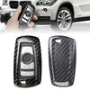 BMW 1 3 4 5 7 Series X3 Carbon Fiber Key Fob Shell Cover