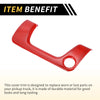 Jeep Wrangler JL Center Console Armrest Switch Button Cover (2018-2023)