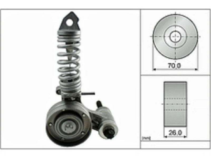 Holden Cruze JH Drive Belt Tensioner Assembly (2011–2015)