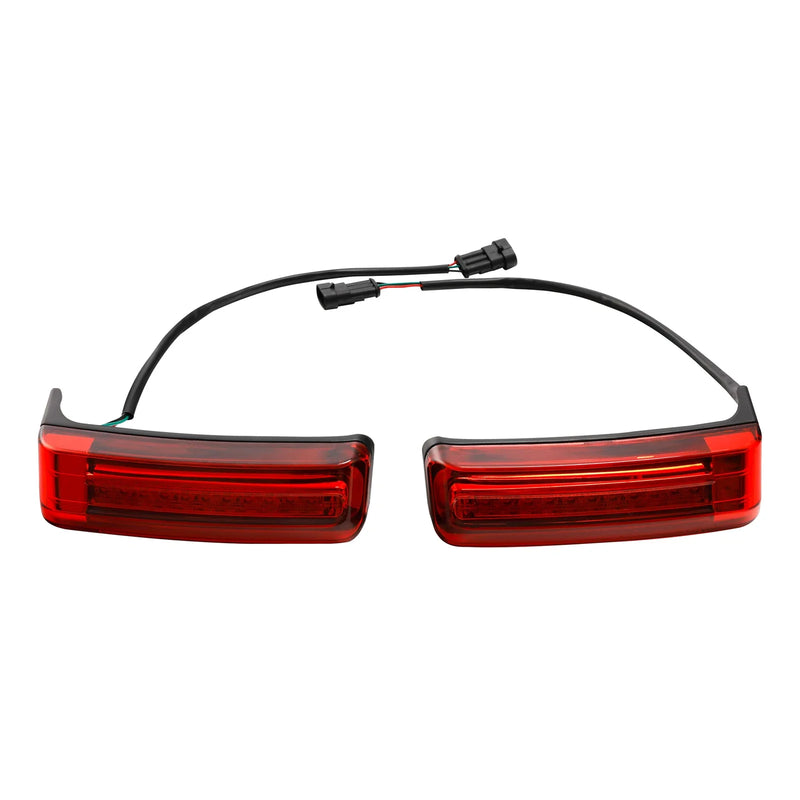 Harley Street Road Glide Saddlebag Run Brake LED Turn Lights (2014-2024)