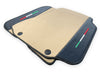 Ferrari F12 Berlinetta Beige Floor Mats (2013-2017)