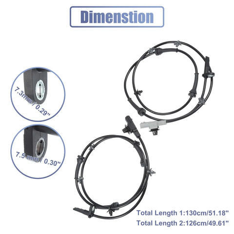 Nissan (No. 47900ZX70A) ABS Wheel Speed Sensor (2003-2006)