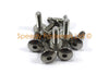 Yamaha FZR 1000 Genesis Stainless Fork Head & Windshield Bolts (1987–1988)