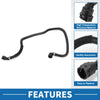 BMW 530e Radiator Hose Rubber Black 1 Pc (2018-2020)
