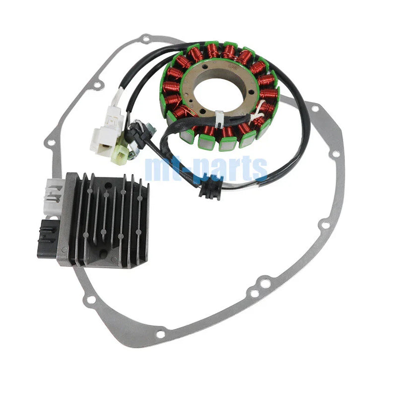 Yamaha XVS1300A Midnight Star Stator Coil, Regulator Rectifier, Gasket (07-09)