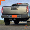 Nissan Navara D40 Pickup Chrome Rear Step Bumper Bar (2005-2014)