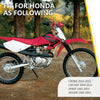 Honda CRF80F / CRF100F / XR80R / XR100R Air Box Cover Lid, Seal & Filter Kit