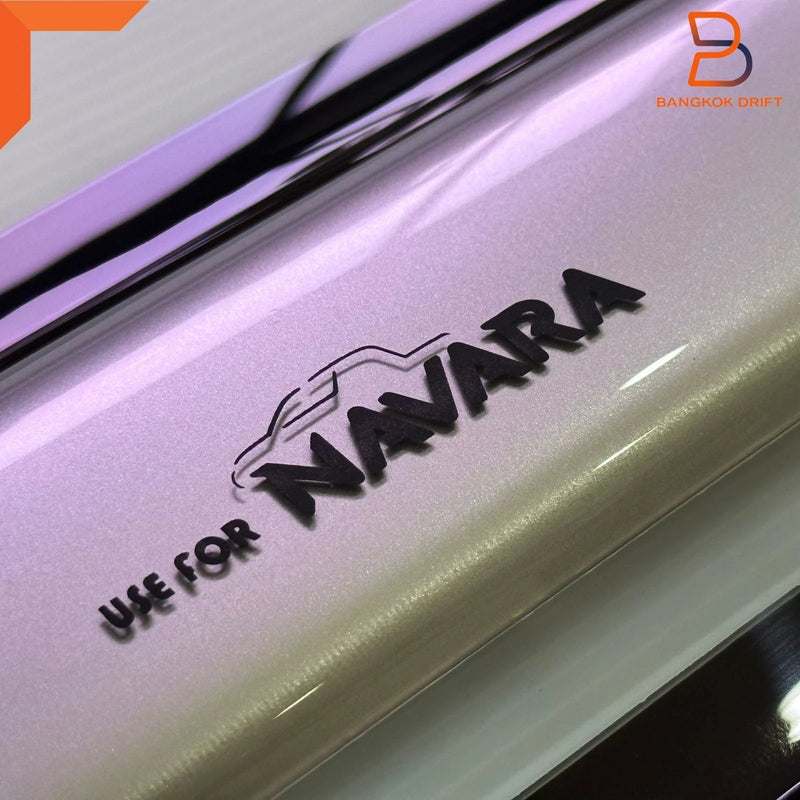 Nissan NP300 Navara D23 Silver Visor Wind Deflector (2015-2020)