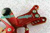 Honda 929 954 - Adjustable Red Racing Rearset Footpegs (2000-2003)