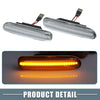 BMW 325i 330i E46 LED Side Marker Amber Light  Clear Lens (2001-2006)