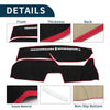 Honda FREED GB5 / 6 / 7 / 8 (2016-2024) Protector Pad Black Red Dashboard Cover Mat