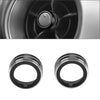 Subaru BRZ, Toyota GR86 Blk Side Air Outlet Vent Knob Trim (2022-2023)