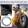 Motorcycle 125cm Motorcycle Brake Clutch Oil Hose Throttle Pipe Black