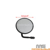 Harley Sportster S Universal Black Handlebar Glass Rear View Mirror (2022)
