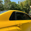 Subaru Impreza WRX STI Gloss Black Rear Window Side Louvers (2011-2014)