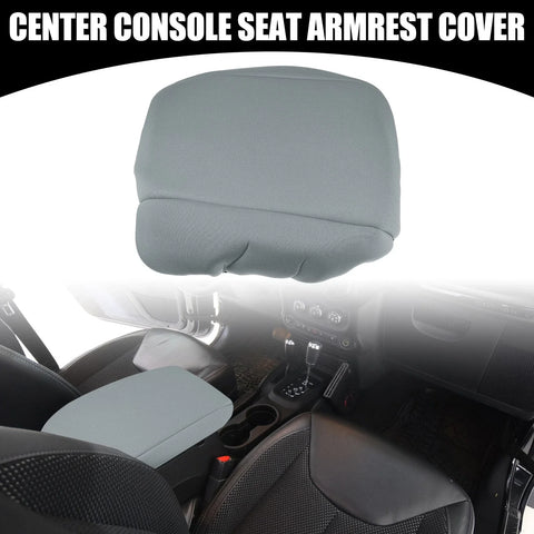JEEP Wrangler (2018-2023) Gray Center Console Lid Armrest Cover