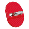 4 x Universal Red Carbon Fiber Scuff Plate Door Lock Covers
