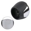 Hyundai I30 IX35 Black 1x Perforated PU Leather Gear Knob Chrome 6-Speed