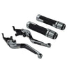 Kawasaki ZX10R / RR Titanium Extendable Brake Clutch Lever Grips (2004-2023)