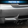 BMW 328i 325i E90 (2007-2010) Silver Tone Car Exhaust Tips
