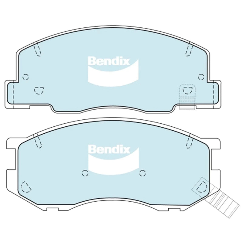 Toyota Tarago TCR10 TCR11 Front Disc Brake Pads Set (1997–2000)