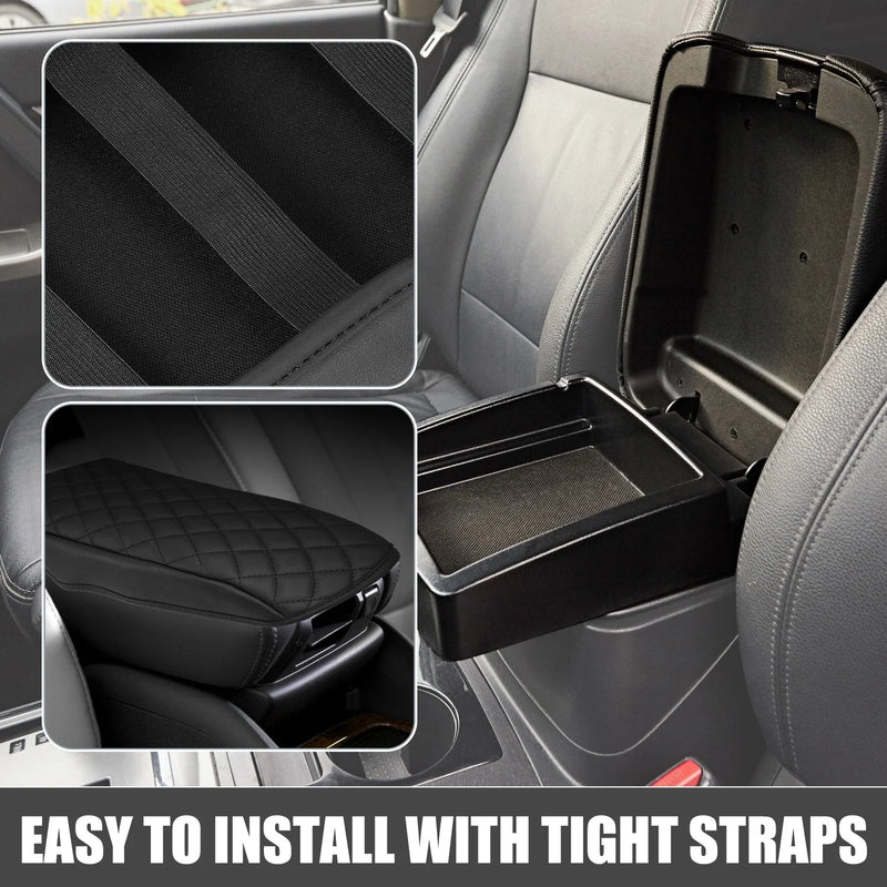 Ford Bronco Sport (2020-2023) Black Waterproof Armrest Seat Box Cover