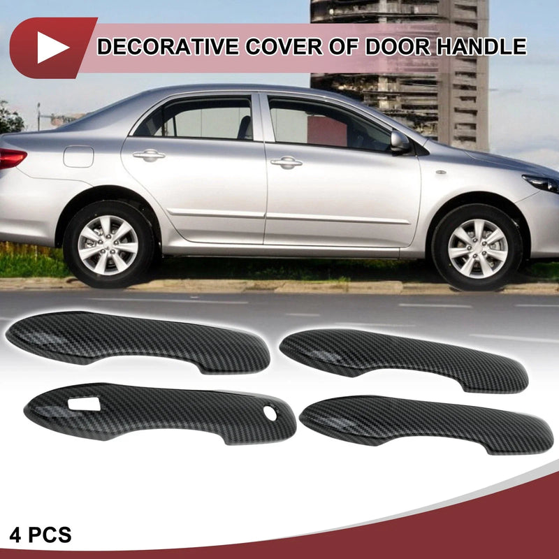 Toyota Camry 4 x Car Door Handle Cover Black ABS (2018–2024)