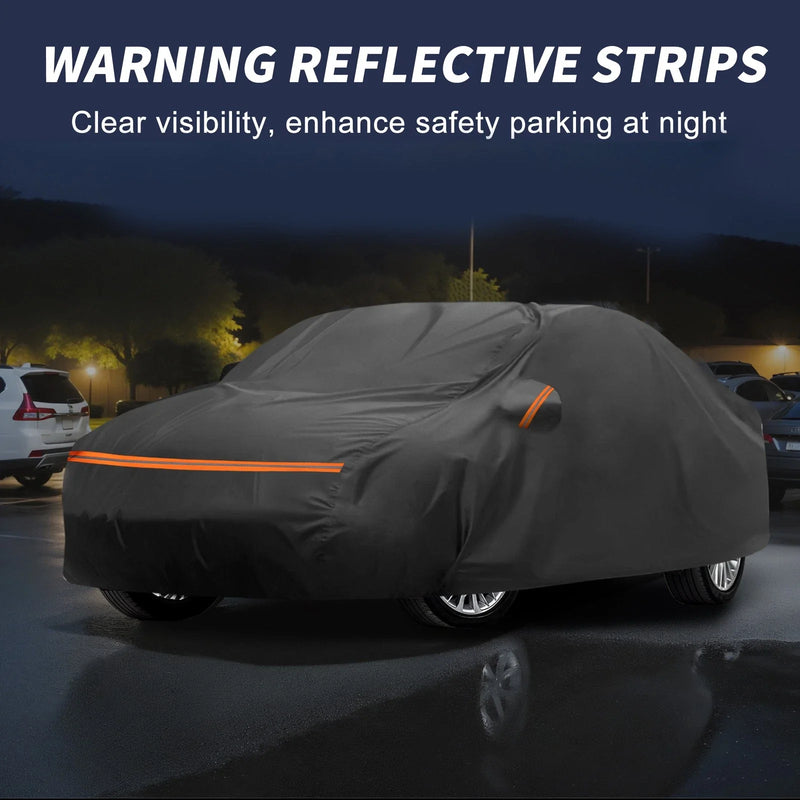 Mercedes-Benz E-Klasse 2016-2023 with Zipper Waterproof PEVA Car Cover