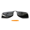 BMW E60 E61 ABS Glossy Black Rear View Mirror Covers (2004-2007)