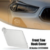 BMW 5 Series F10 Sedan Silver Tone Tow Hook Cover Front Bumper