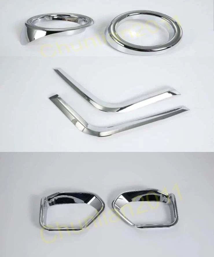 Subaru XV 6 x Front Rear Tail Fog Light Lamp Cover Trim (2018-2020)