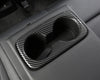 Hyundai Tucson Carbon Fiber Rear Water Cup Holder Frame Cover (2022)