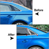 Audi A3 S3 8V RS3 Sedan Black Rear Window Louver Cover (2014-2020)
