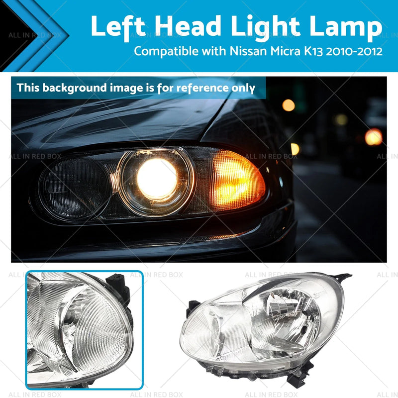 Nissan Micra K13 Left Head Light Lamp (2010-2012)