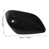 Infiniti Q50 Q60 Q70 QX30 Pair Gloss Black Rear View Mirror Covers