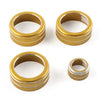 Honda Civic 2022+ AC Climate Control Knob Ring Cover  Gold