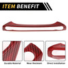 Jeep Wrangler JK 2007-2018 Red Carbon Fiber Glove Box Handle Switch Cover Trim