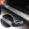 Toyota Corolla Cross 4 x Chrome Door Sill Scuff Plates (2020-2024)