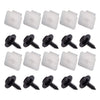 Toyota 10 x Bumper Fastener Insert Nuts with Bolts Kit