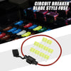 Various Vehicles 20A Mini Blade Style Fuse Set with 16 AWG Holder