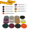 Electric Drill Car Headlights Polishing Scouring Pad / Auto Restoration