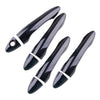 Kia Optima K5 Carbon Fiber Door Handle Lock Covers (2011-2015)