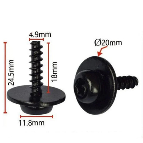 Ford Escape, F-150 Engine Shield Screw Grommet Set (2001-2023)