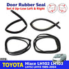 Door Rubber Up-Low LH+RH Set 4 Fits Toyota Hiace LH102 LH112 LH113 1989-04 D09